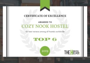 Cozy Nook Hostel - Best Hostel Worldwide