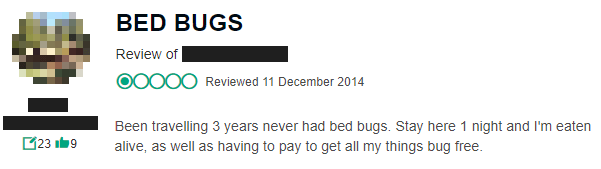Bed Bugs Hostel Review