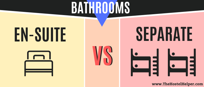 En-Suite Hostel Bathrooms vs. Separate