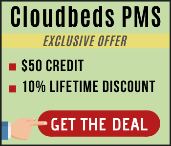 Coupon for Cloudbeds Property Management Software